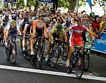 Michele Merlo gewinnt die achte Etappe der Tour of Britain 2009